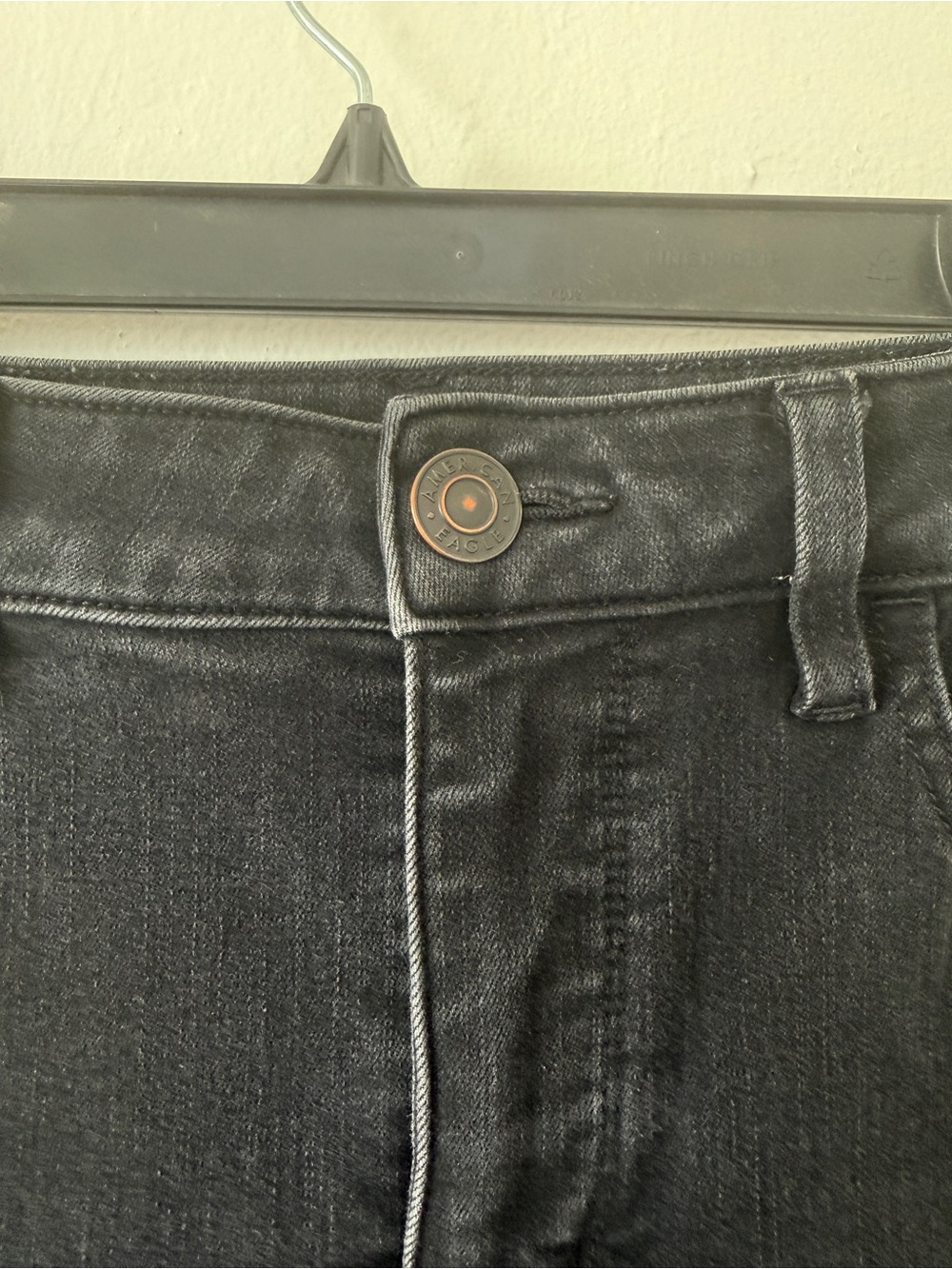 American Eagle “The Dream Jean” Women's Black Stretch Skinny Jeans - Picture 6 of 9